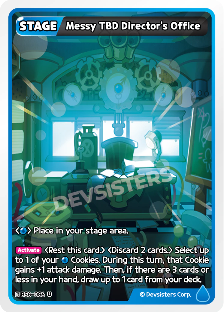 Image for Messy TBD Director's Office (BS6-086) (BS6) - CookieRun: Braverse TCG
