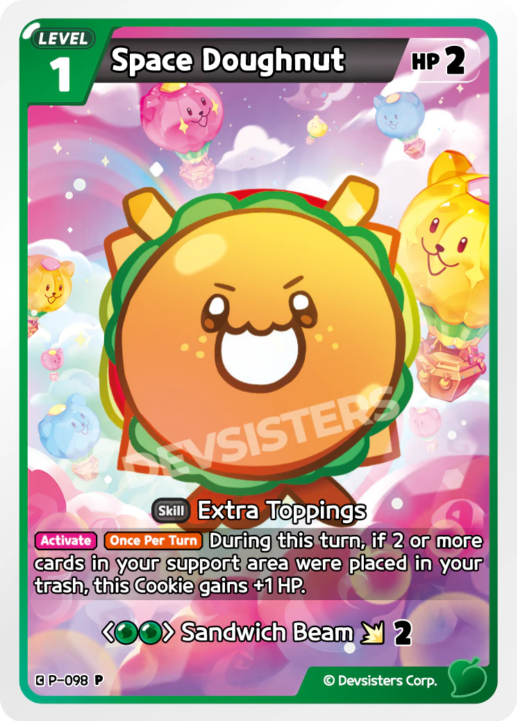 Image for Space Doughnut (P-098) (P) - CookieRun: Braverse TCG