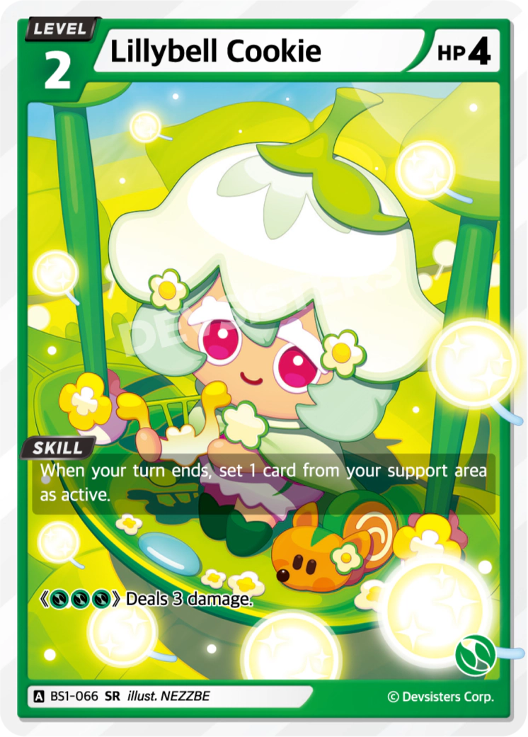 Image for Lillybell Cookie (BS1-066) (BS1) - CookieRun: Braverse TCG