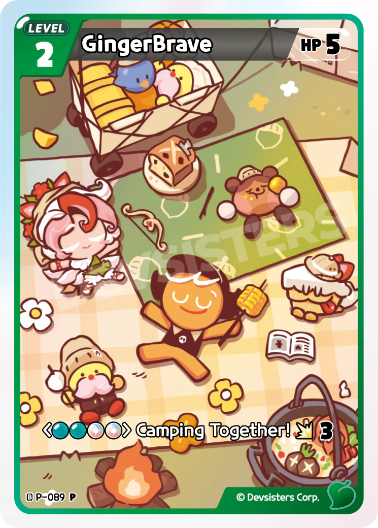 Image for GingerBrave (P-089) (P) - CookieRun: Braverse TCG