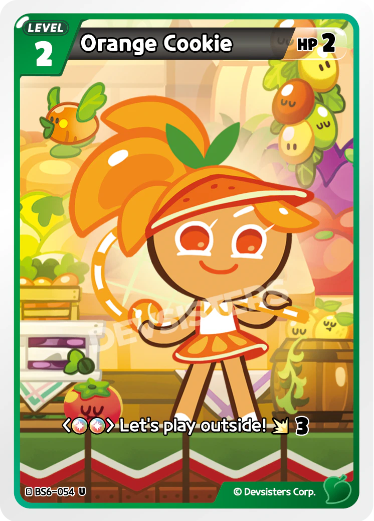 Image for Orange Cookie (BS6-054) (BS6) - CookieRun: Braverse TCG