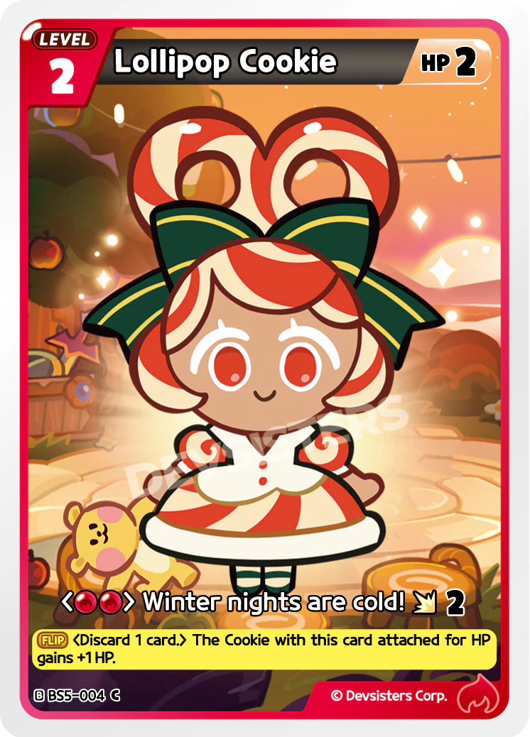 Image for Lollipop Cookie (BS5-004) (BS5) - CookieRun: Braverse TCG