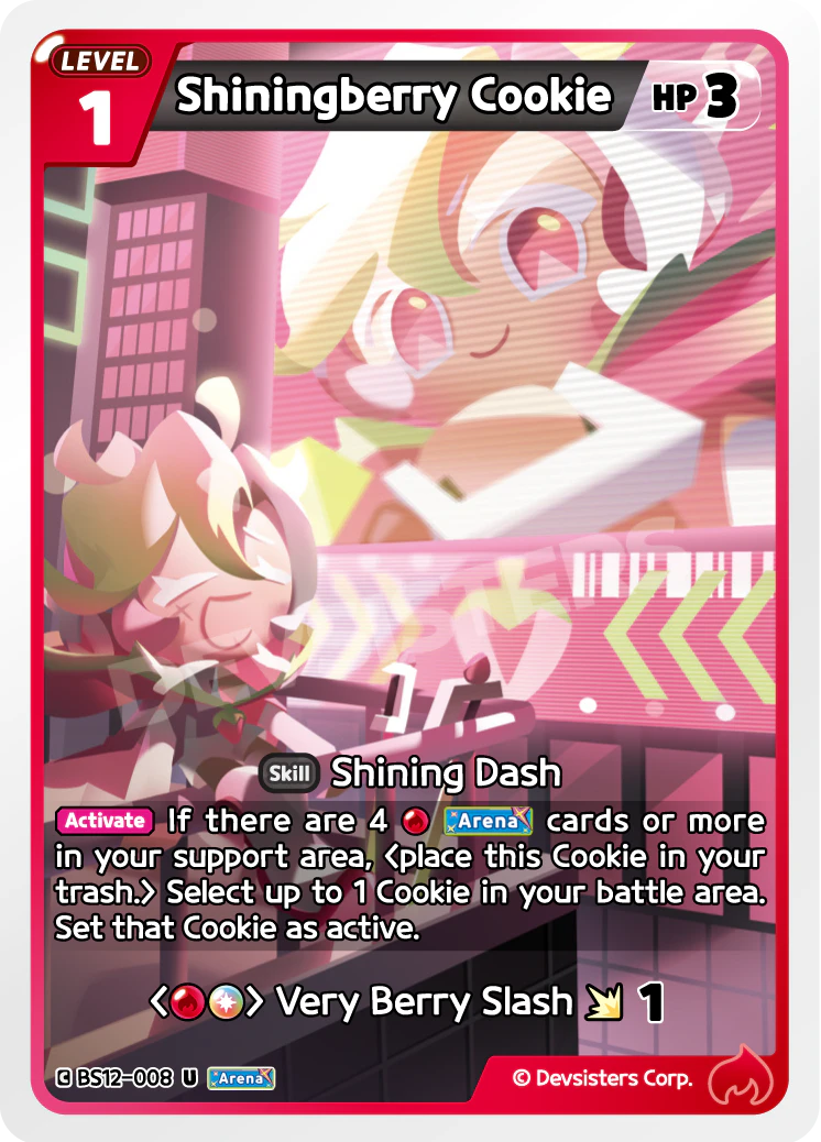 Image for Shiningberry Cookie (BS12-008) (BS12) - CookieRun: Braverse TCG