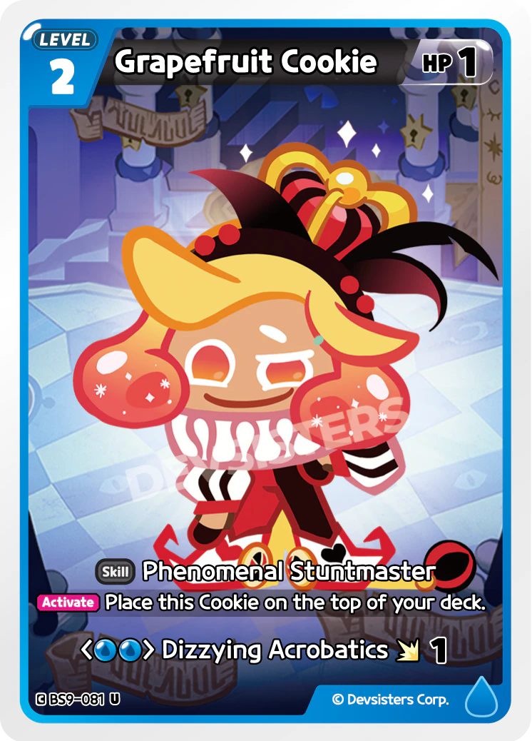 Image for Grapefruit Cookie (BS9-081) (BS9) - CookieRun: Braverse TCG