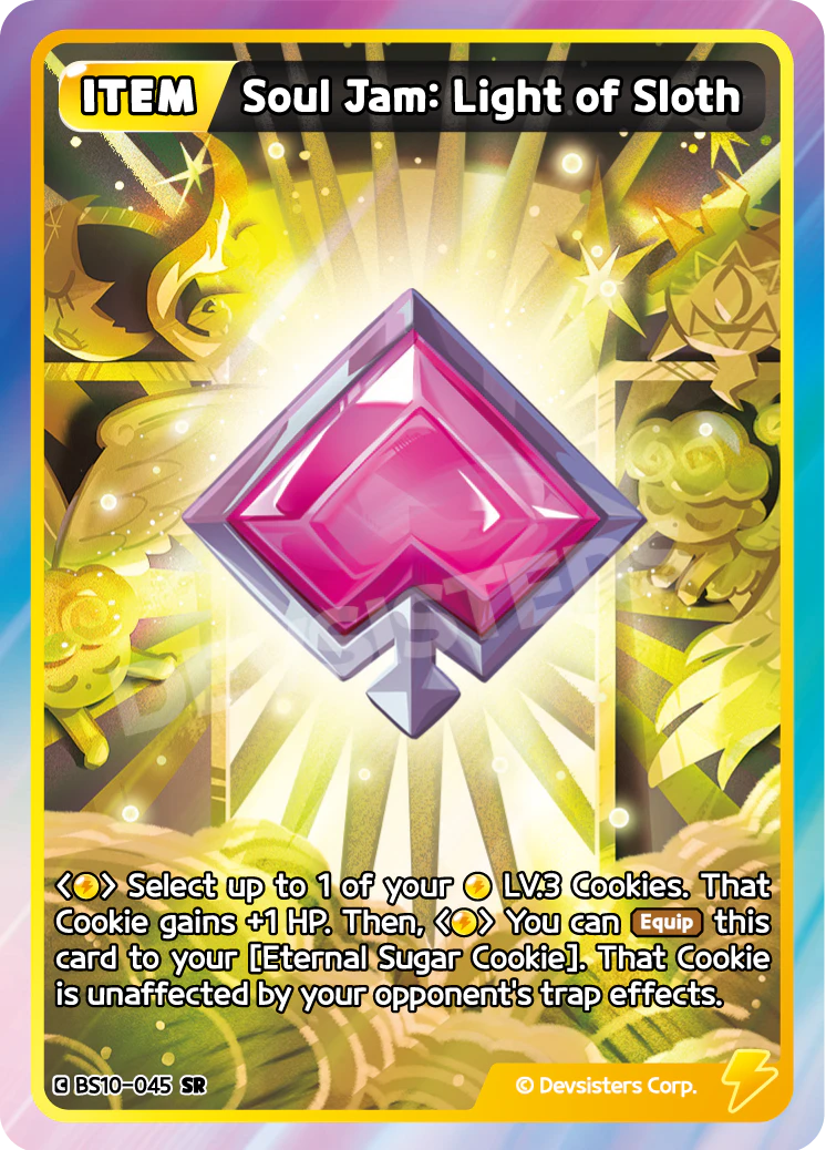 Image for Soul Jam: Light of Sloth (BS10-045) (BS10) - CookieRun: Braverse TCG