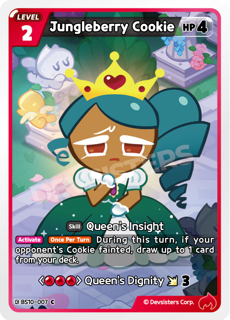 Image for Jungleberry Cookie (BS10-007) (BS10) - CookieRun: Braverse TCG
