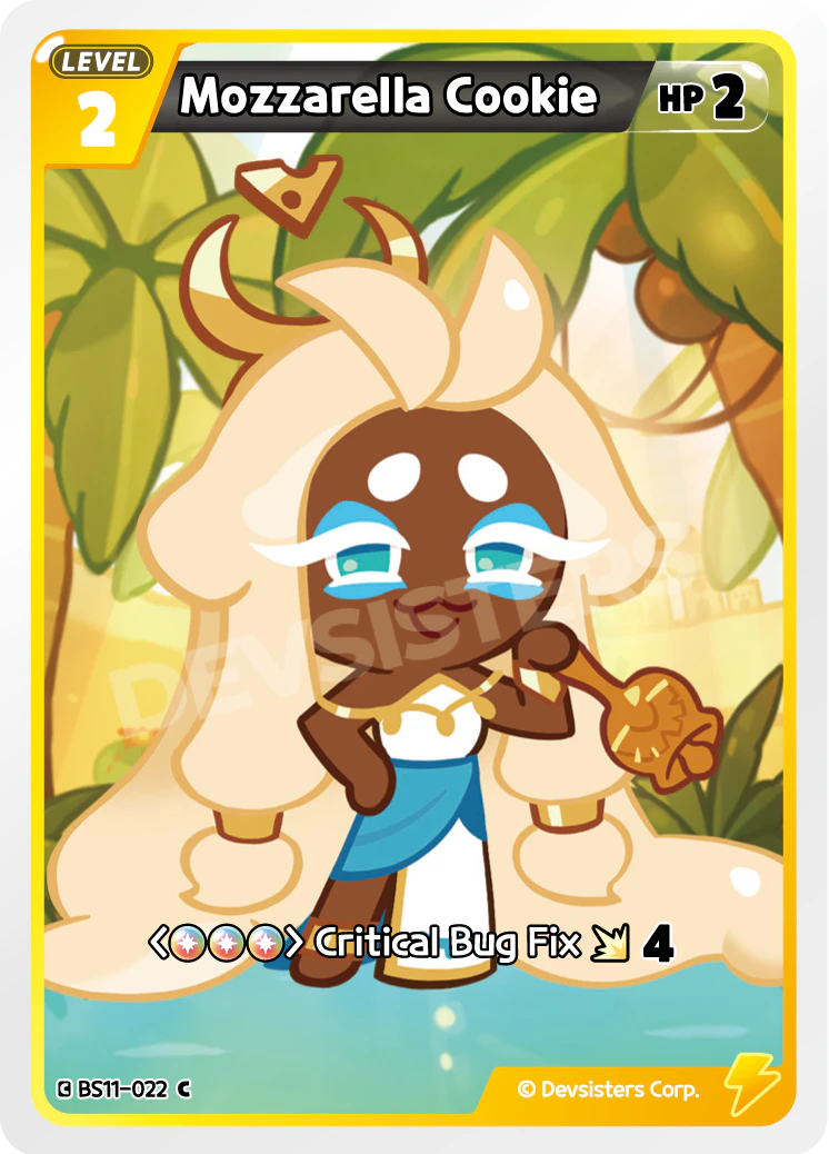 Image for Mozzarella Cookie (BS11-022) (BS11) - CookieRun: Braverse TCG