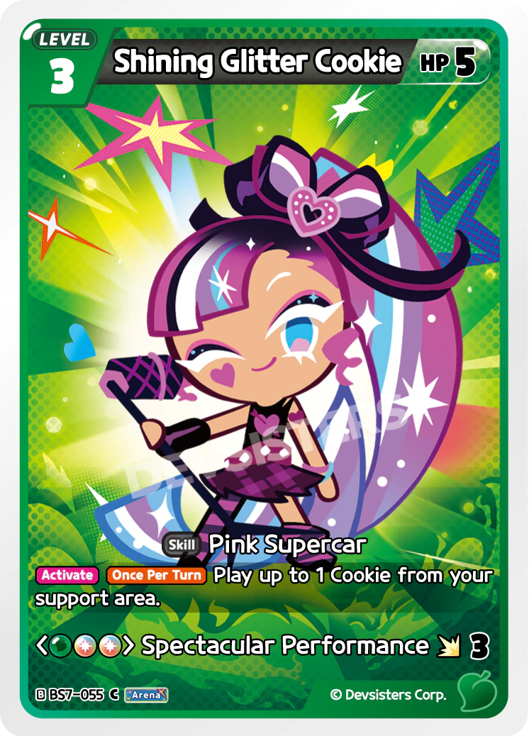 Image for Shining Glitter Cookie (BS7-055) (BS7) - CookieRun: Braverse TCG