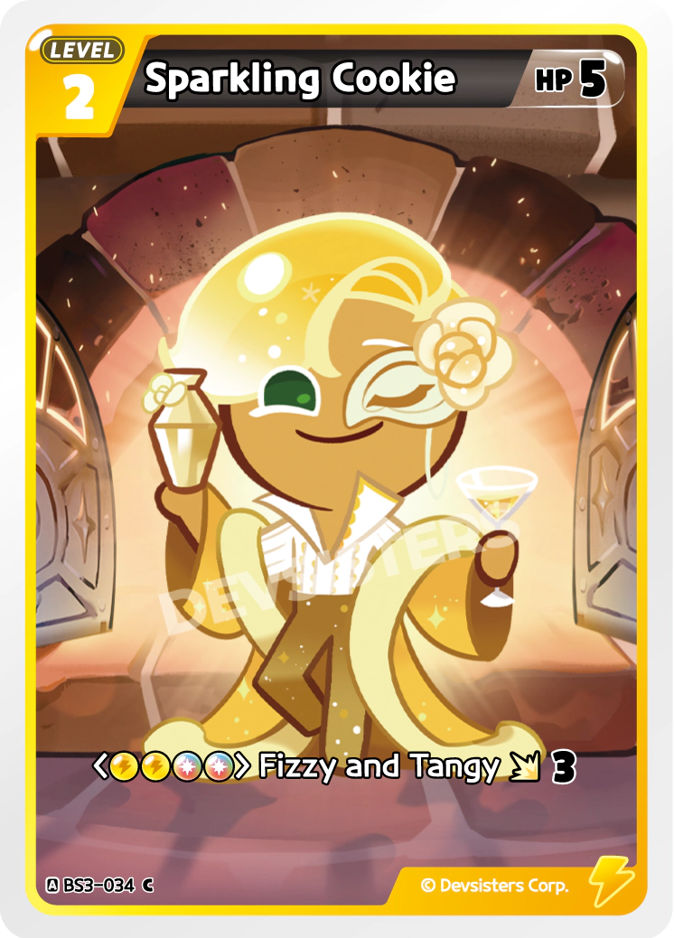 Image for Sparkling Cookie (BS3-034) (BS3) - CookieRun: Braverse TCG
