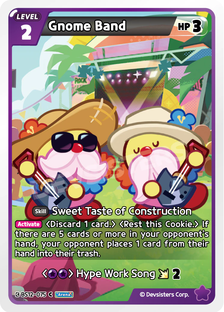 Image for Gnome Band (BS12-075) (BS12) - CookieRun: Braverse TCG