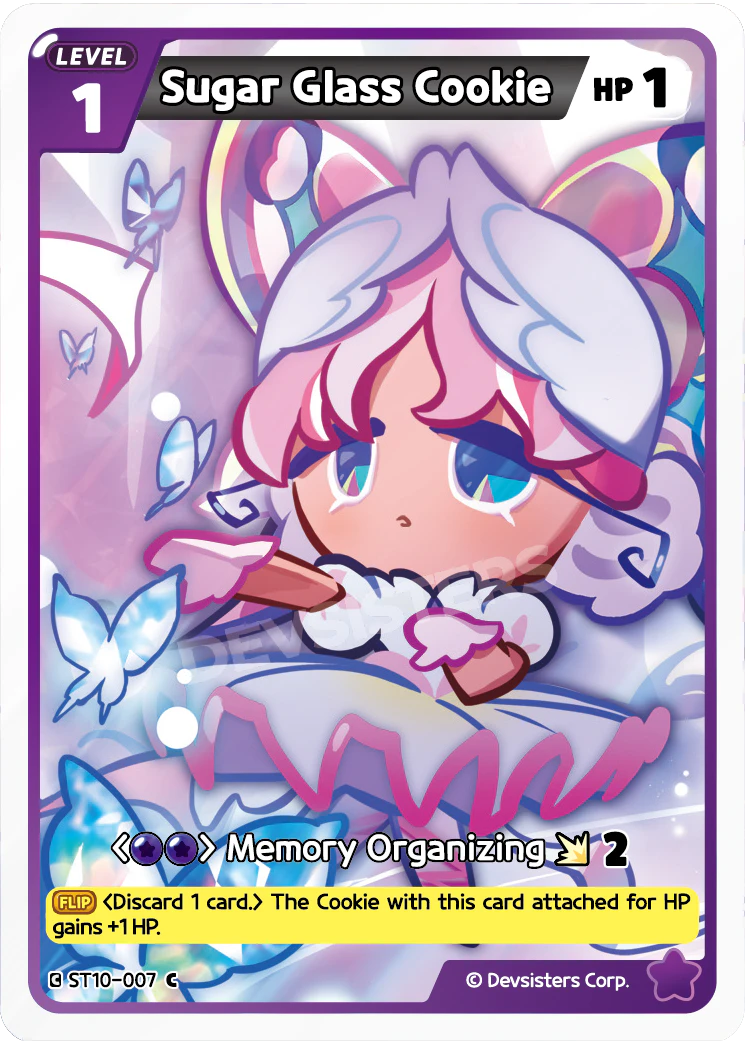 Image for Sugar Glass Cookie (ST10-007) (ST10) - CookieRun: Braverse TCG
