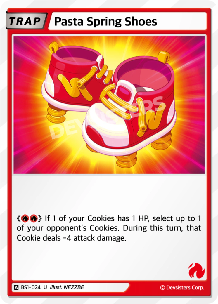Image for Pasta Spring Shoes (BS1-024) (BS1) - CookieRun: Braverse TCG