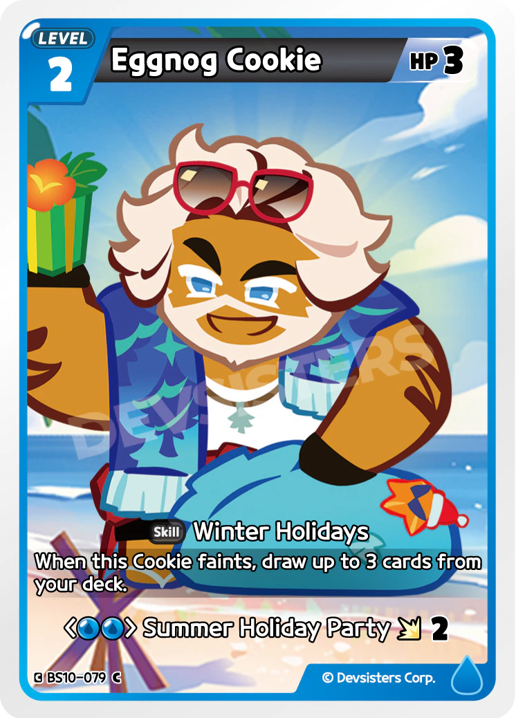 Image for Eggnog Cookie (BS10-079) (BS10) - CookieRun: Braverse TCG