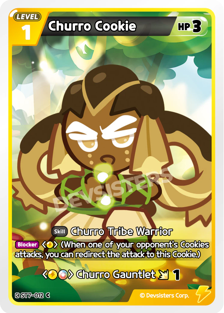 Image for Churro Cookie (ST7-012) (ST7) - CookieRun: Braverse TCG