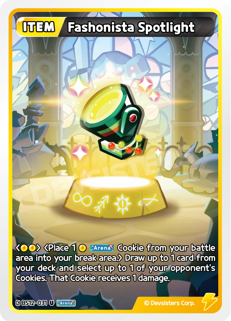 Image for Fashonista Spotlight (BS12-031) (BS12) - CookieRun: Braverse TCG