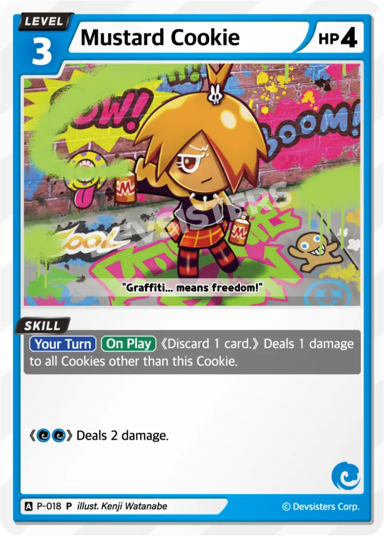 Mustard Cookie P-018