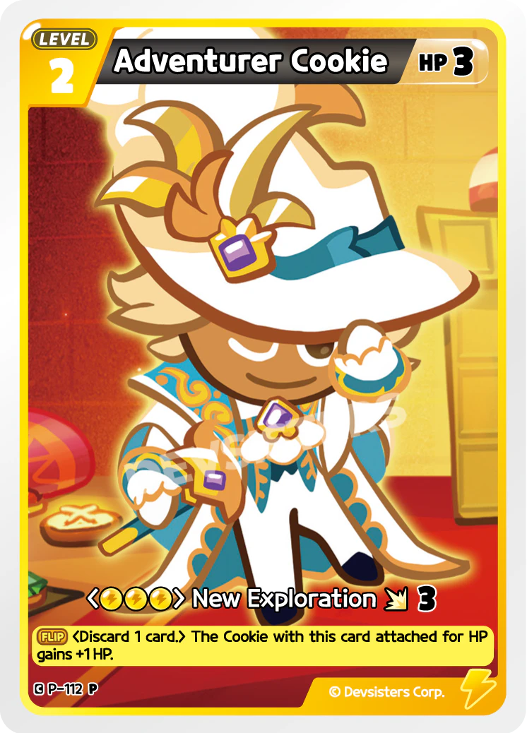 Image for Adventurer Cookie (P-112) (P) - CookieRun: Braverse TCG