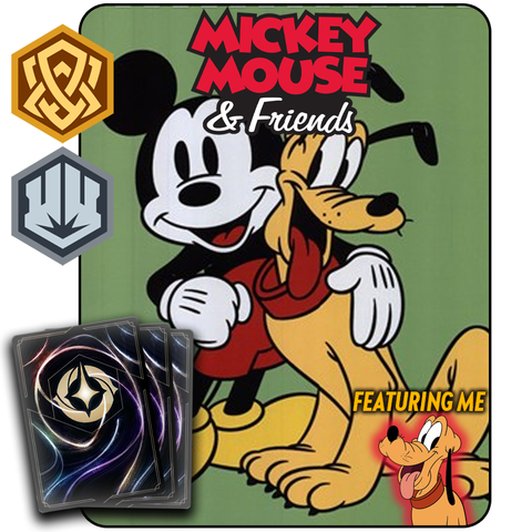 LORCANA THEME STARTERS: MICKEY & FRIENDS (STEEL/AMBER)