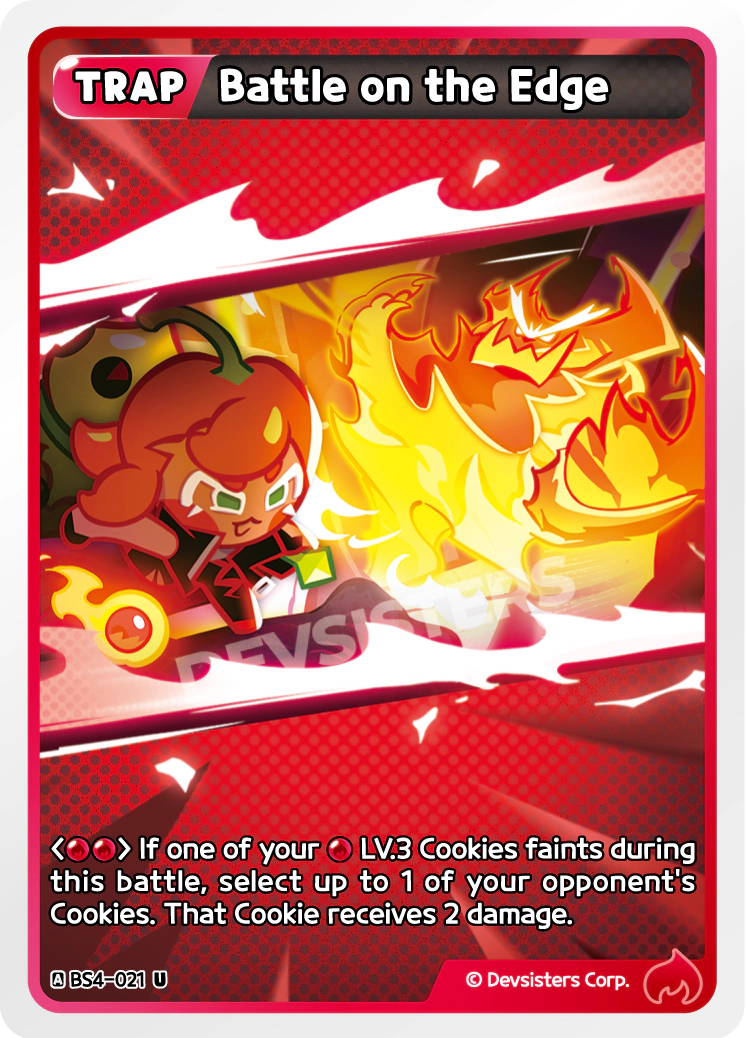 Image for Battle on the Edge (BS4-021) (BS4) - CookieRun: Braverse TCG