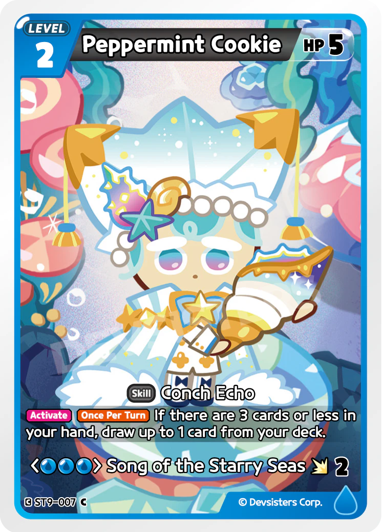 Image for Peppermint Cookie (ST9-007) (ST9) - CookieRun: Braverse TCG