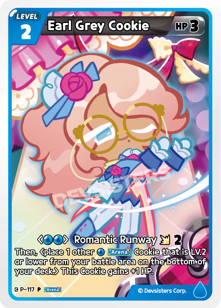 Image for Earl Grey Cookie (P-117) (P) - CookieRun: Braverse TCG