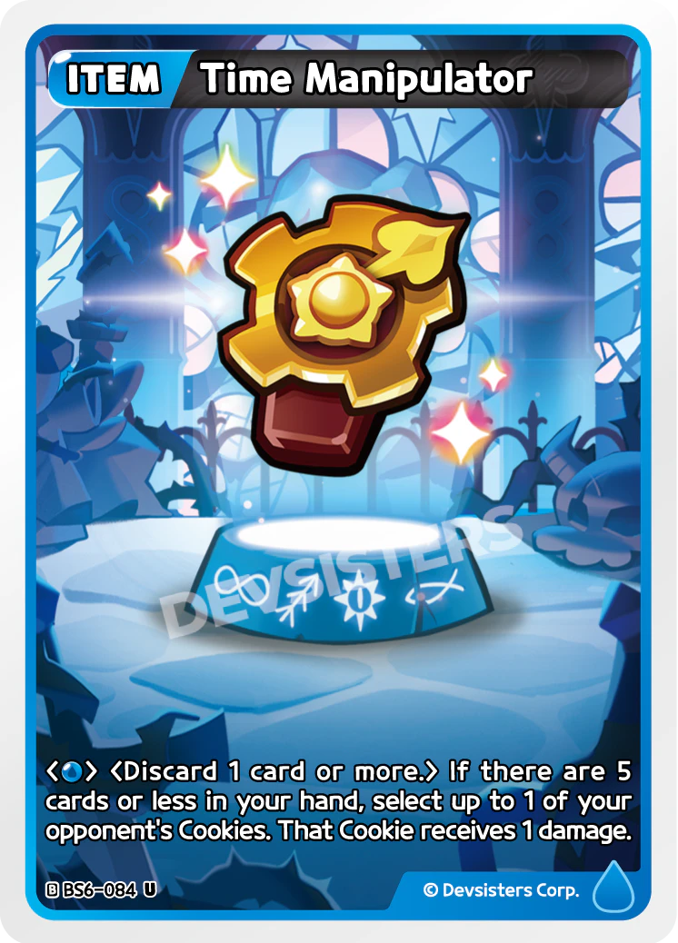 Image for Time Manipulator (BS6-084) (BS6) - CookieRun: Braverse TCG