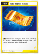 Image for Time Travel Ticket (ST2-018) (ST2) - CookieRun: Braverse TCG