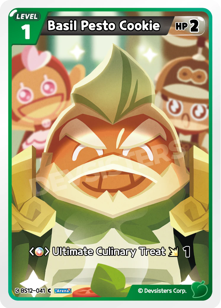 Image for Basil Pesto Cookie (BS12-041) (BS12) - CookieRun: Braverse TCG