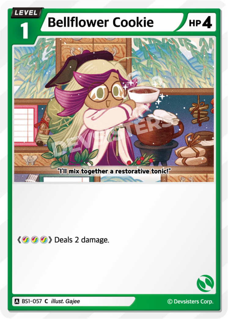 Image for Bellflower Cookie (BS1-057) (BS1) - CookieRun: Braverse TCG