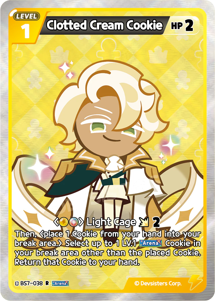 Image for Clotted Cream Cookie (BS7-038) (BS7) - CookieRun: Braverse TCG