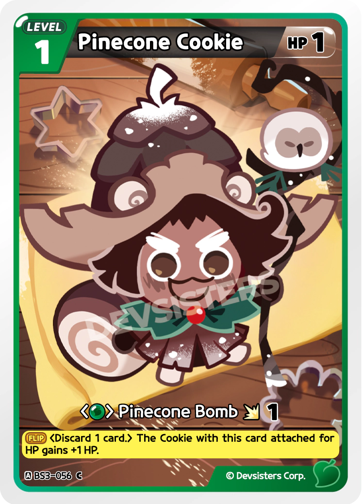 Image for Pinecone Cookie (BS3-056) (BS3) - CookieRun: Braverse TCG