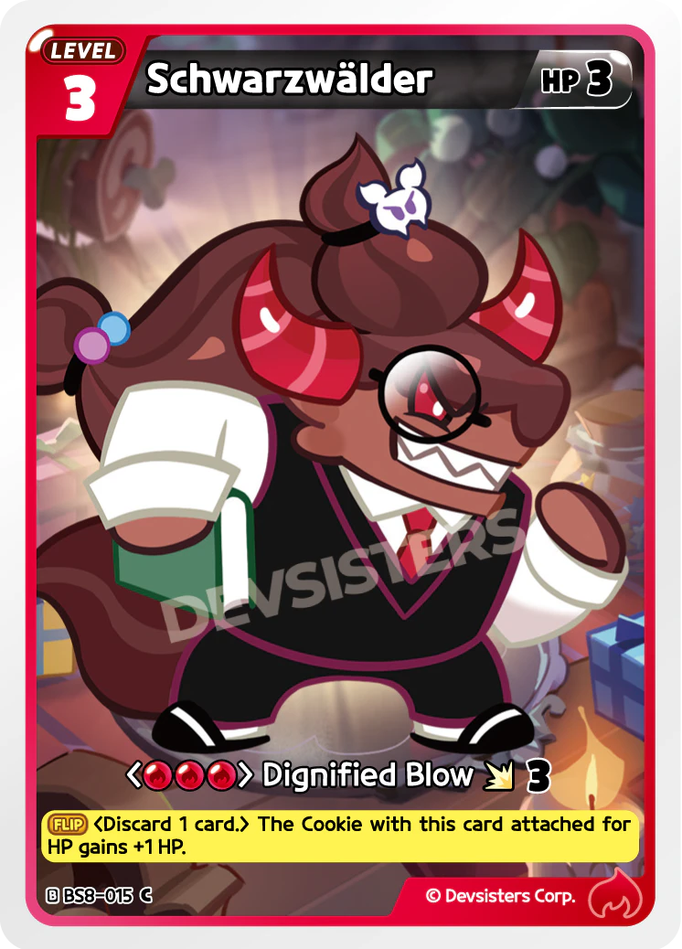 Image for Schwarzwälder (BS8-015) (BS8) - CookieRun: Braverse TCG
