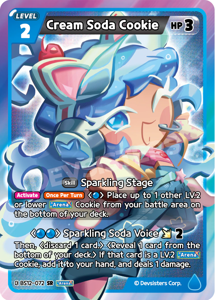 Image for Cream Soda Cookie (BS12-072) (BS12) - CookieRun: Braverse TCG