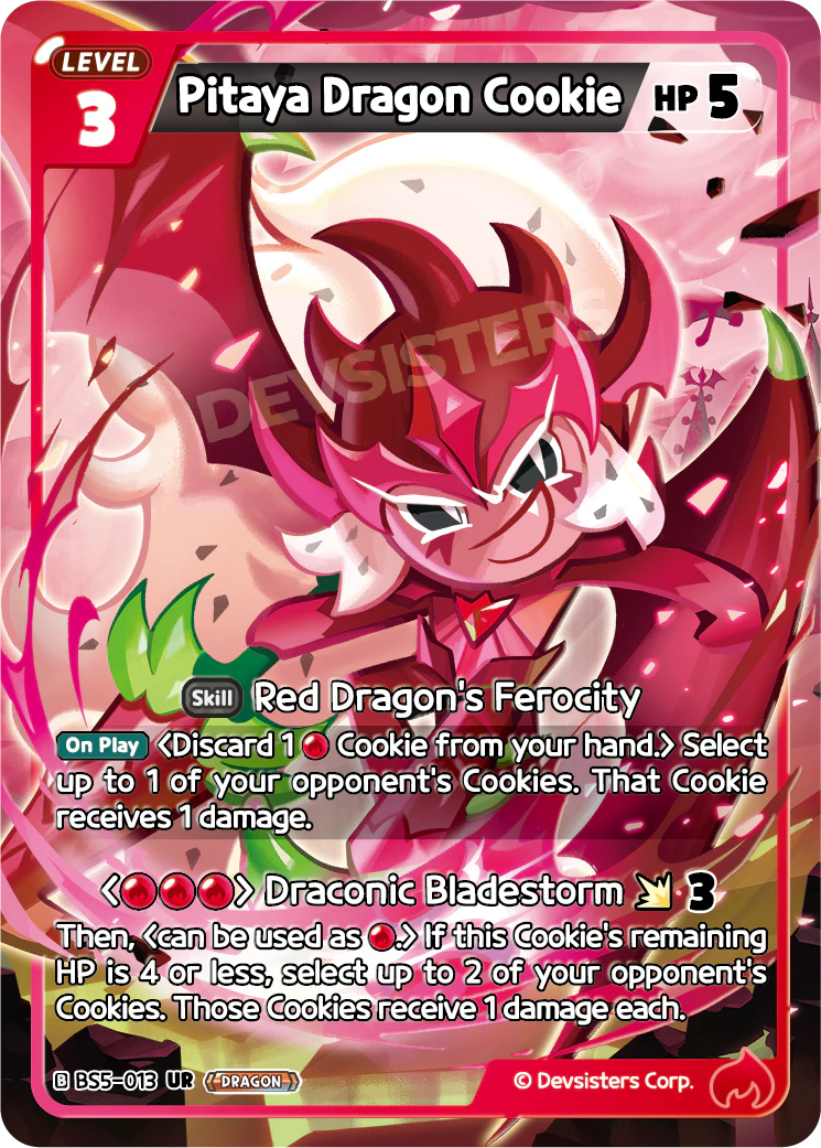 Image for Pitaya Dragon Cookie (BS5-013) (BS5) - CookieRun: Braverse TCG
