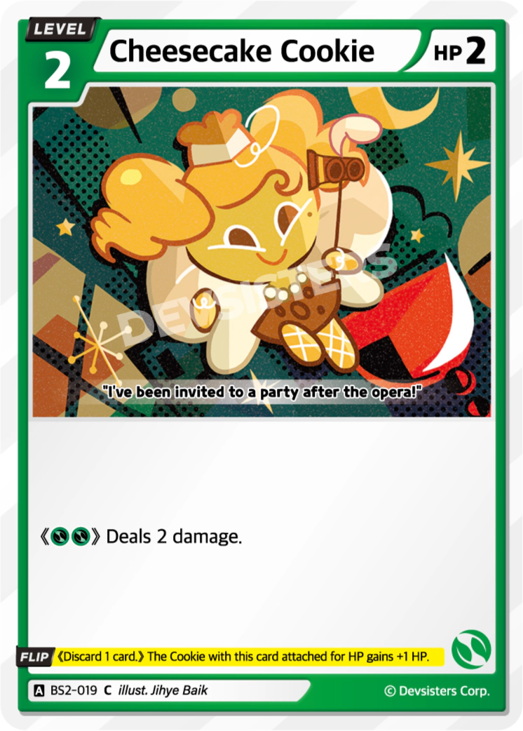 Image for Cheesecake Cookie (BS2-019) (BS2) - CookieRun: Braverse TCG