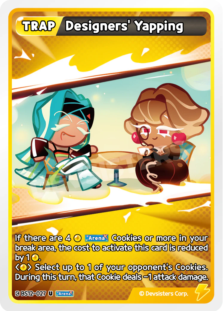 Image for Designers' Yapping (BS12-027) (BS12) - CookieRun: Braverse TCG