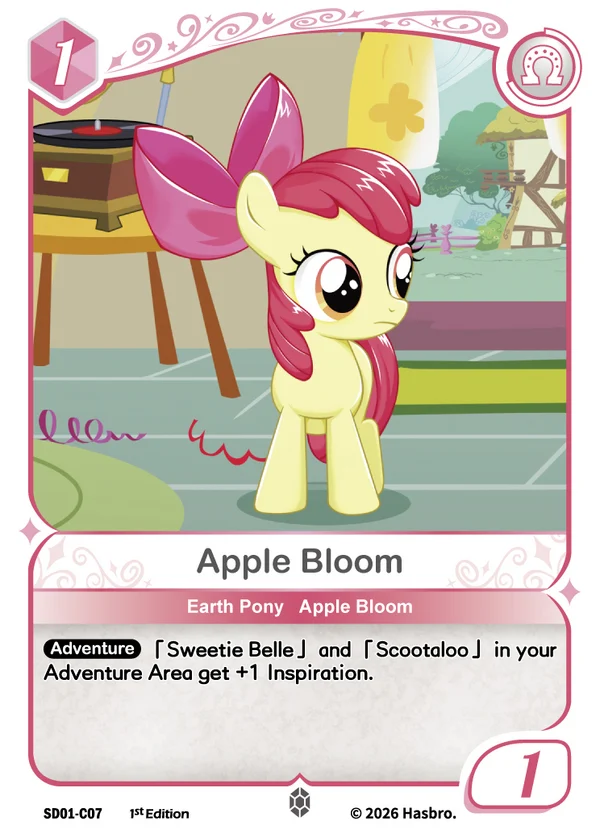 Apple Bloom SD01-C07