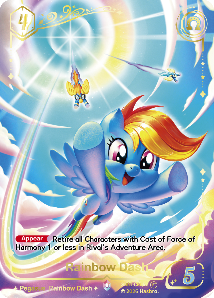 Rainbow Dash SD01-CR05