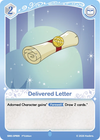 Delivered Letter SD01-SPR09
