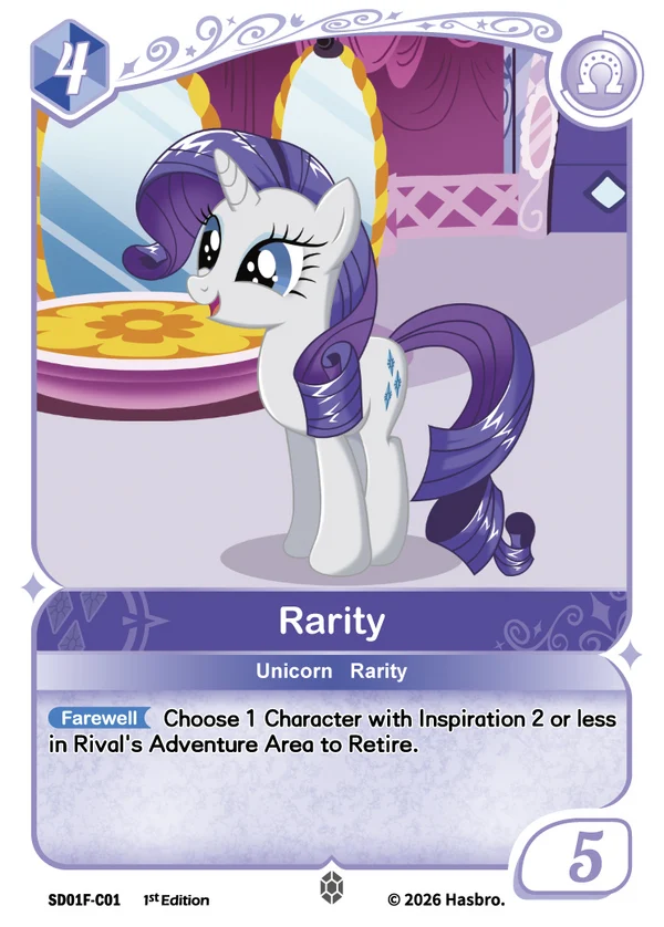 Rarity SD01F-C01