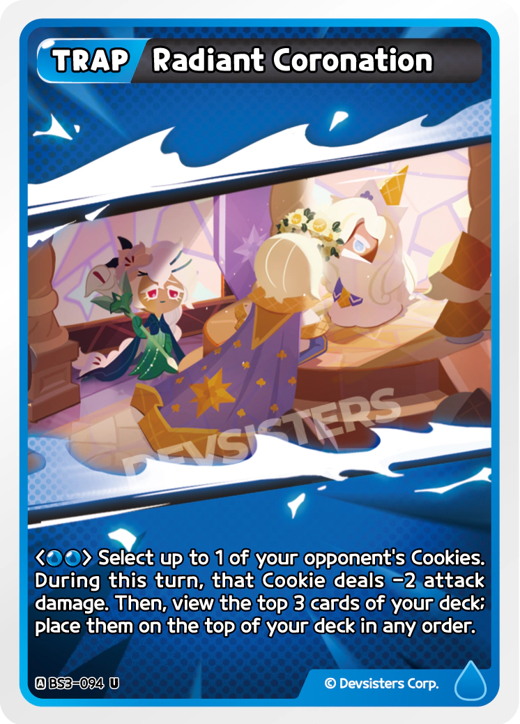 Image for Radiant Coronation (BS3-094) (BS3) - CookieRun: Braverse TCG