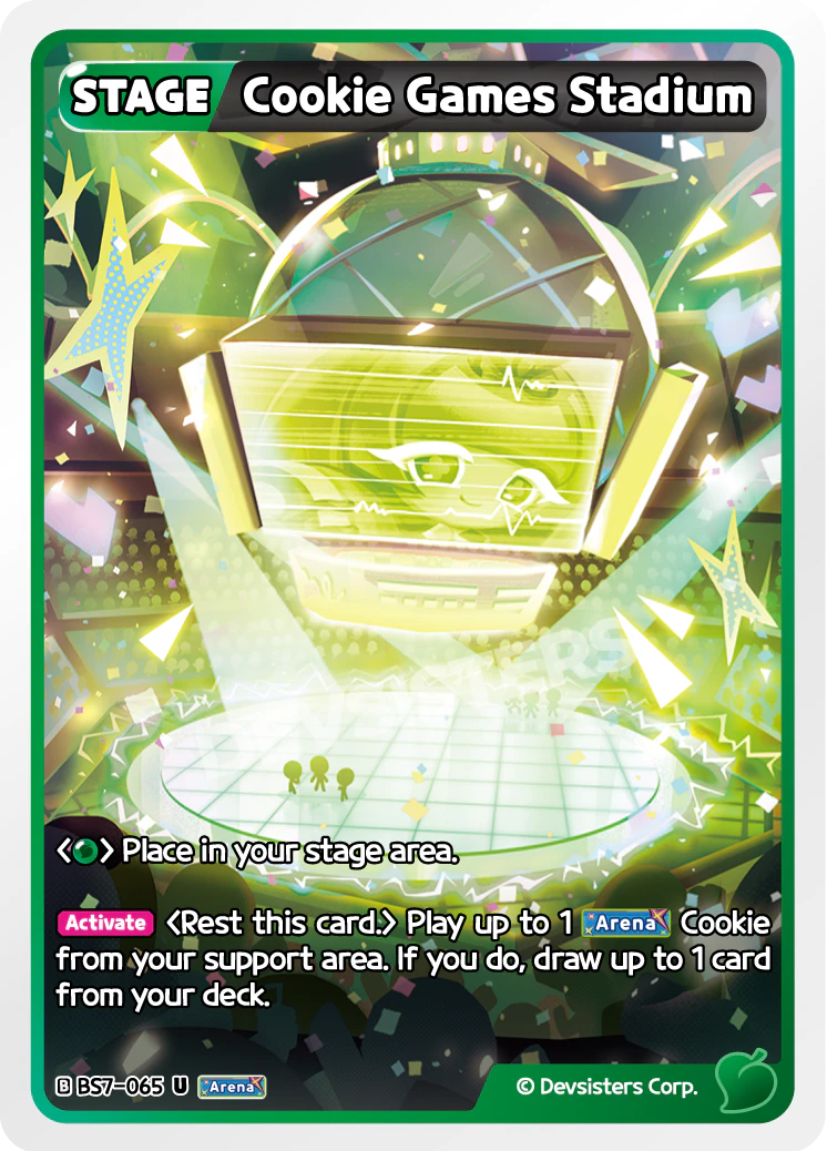 Image for Cookie Games Stadium (BS7-065) (BS7) - CookieRun: Braverse TCG