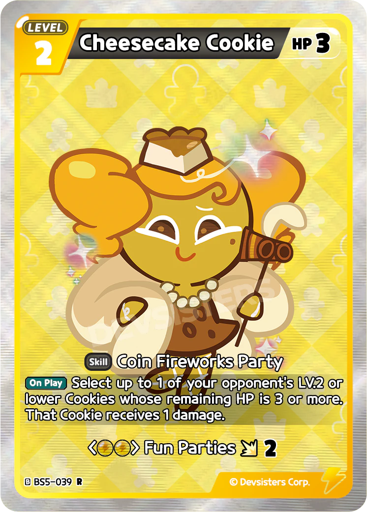Image for Cheesecake Cookie (BS5-039) (BS5) - CookieRun: Braverse TCG