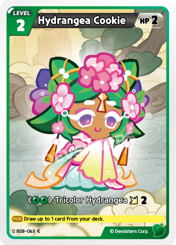 Image for Hydrangea Cookie (BS8-063) (BS8) - CookieRun: Braverse TCG