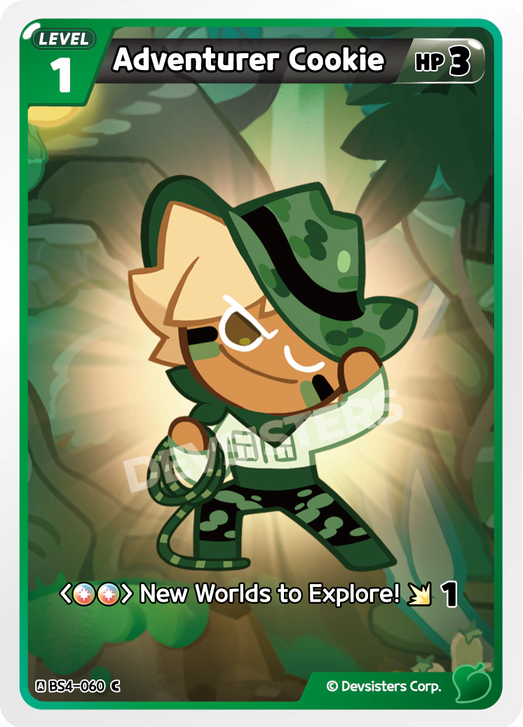 Image for Adventurer Cookie (BS4-060) (BS4) - CookieRun: Braverse TCG