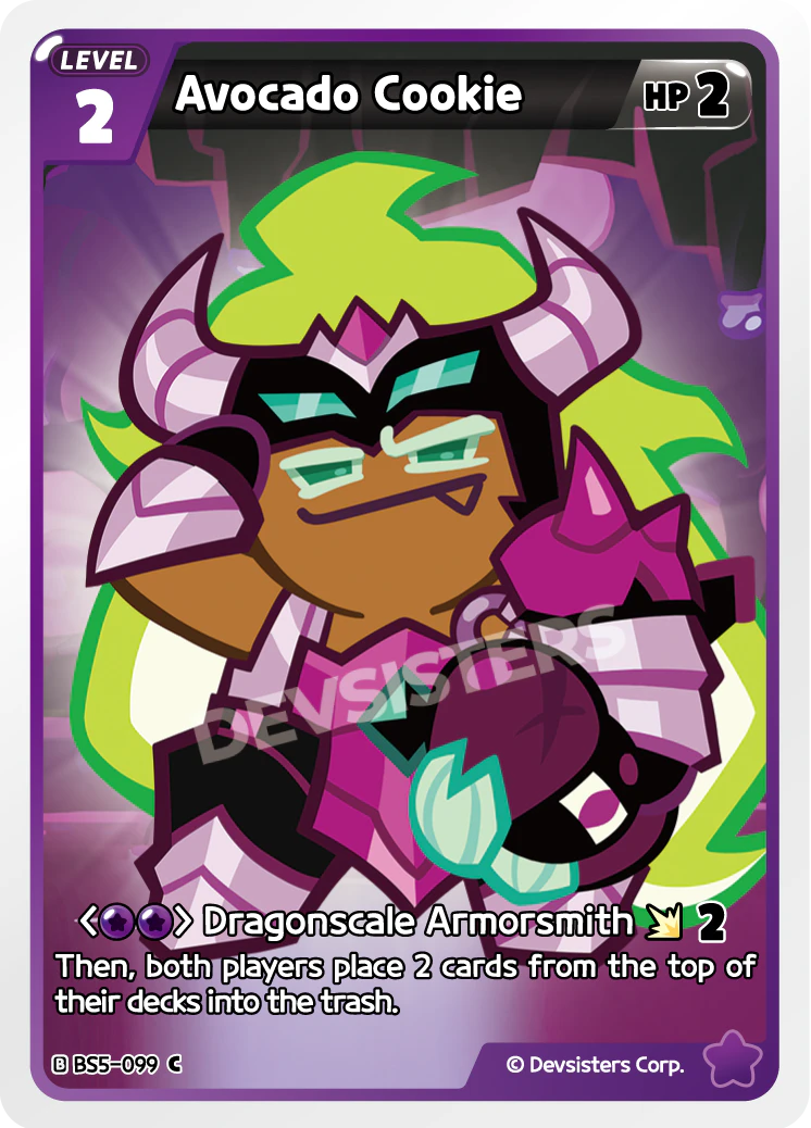 Image for Avocado Cookie (BS5-099) (BS5) - CookieRun: Braverse TCG