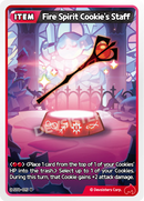 Image for Fire Spirit Cookie's Staff (ST6-015) (ST6) - CookieRun: Braverse TCG