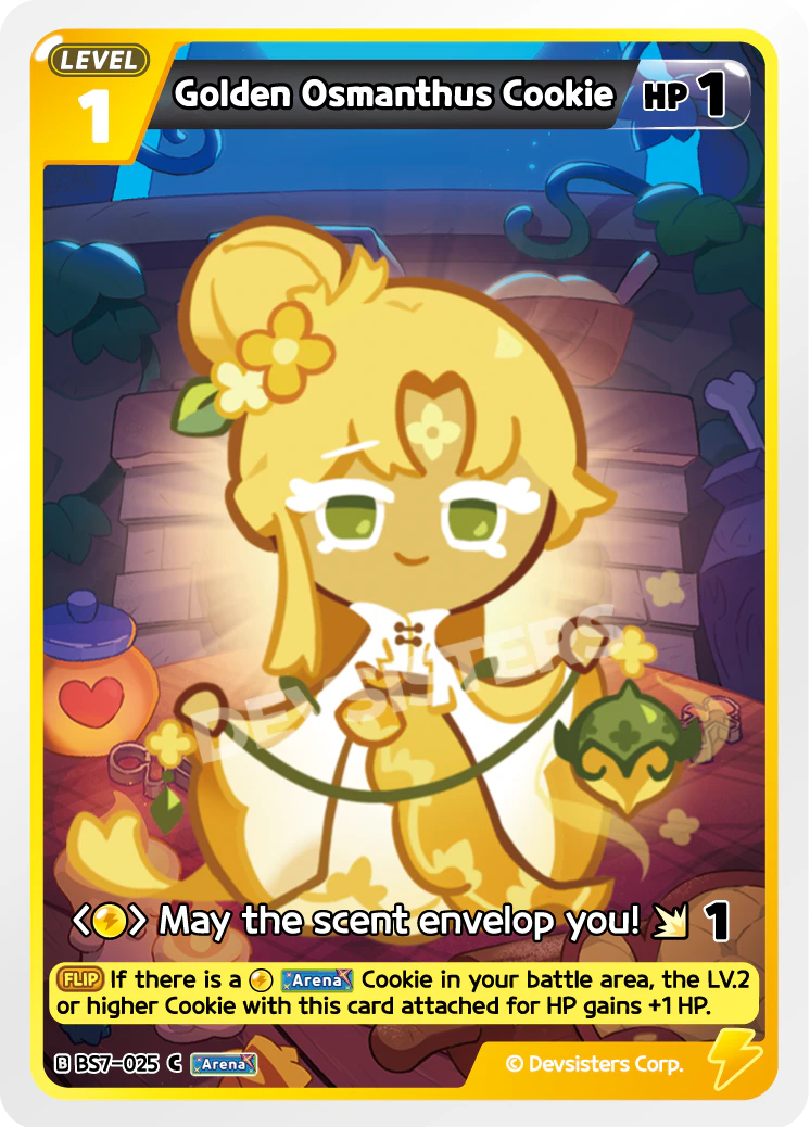 Image for Golden Osmanthus Cookie (BS7-025) (BS7) - CookieRun: Braverse TCG