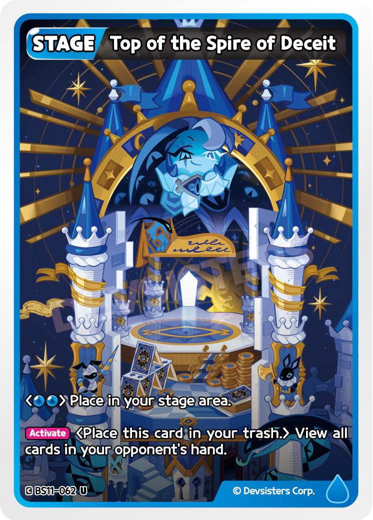 Image for Top of the Spire of Deceit (BS11-062) (BS11) - CookieRun: Braverse TCG