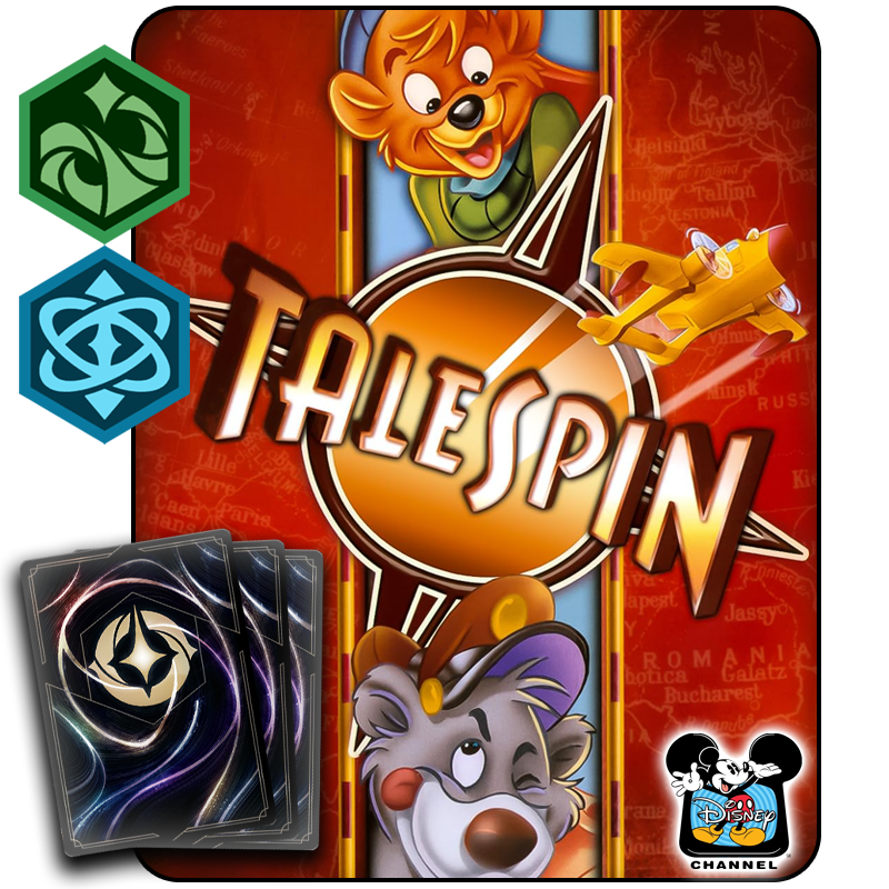LORCANA THEME STARTERS: TALESPIN (EMERALD/SAPPHIRE)